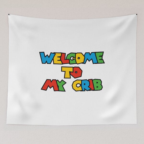 Item preview, Welcome To My Crib Logo Parody designed and sold by everything4eva.