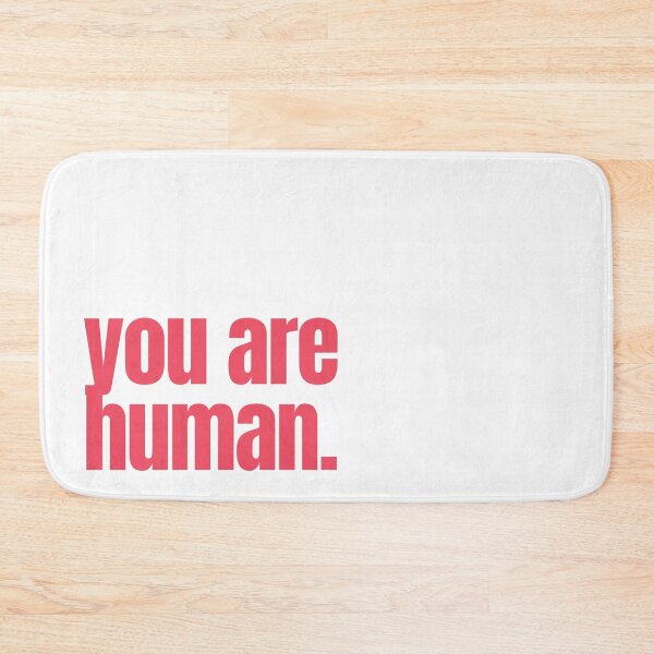 Item preview, YOU ARE HUMAN self love self affirmation valentines day designed and sold by Melszx.