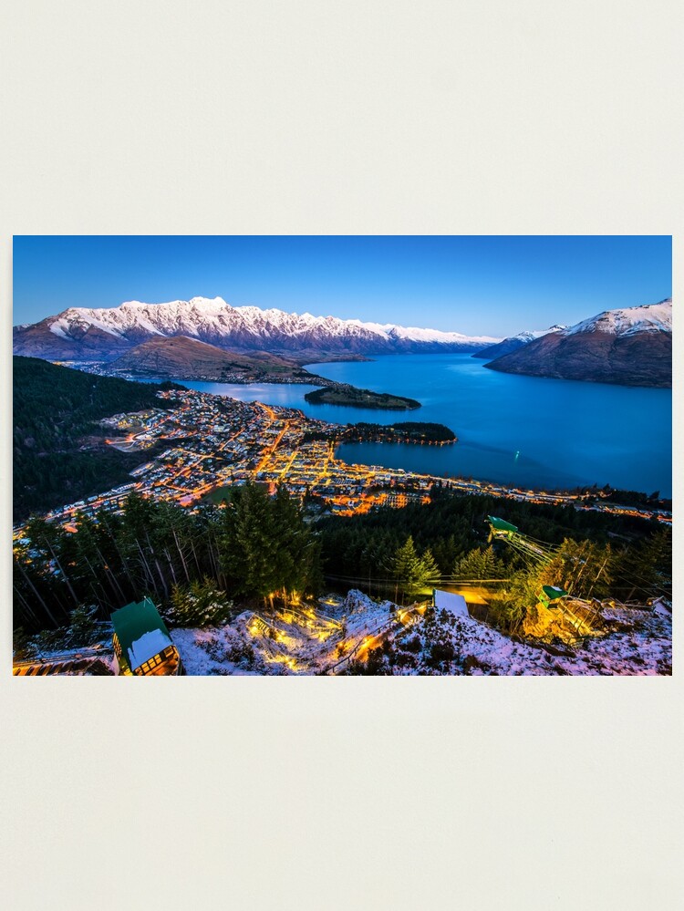 Alternate view of Queenstown New Zealand Photographic Print