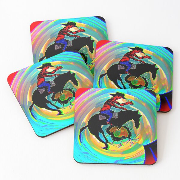 Item preview, Bucking Bronco Surrealism Art designed and sold by EJCairns.