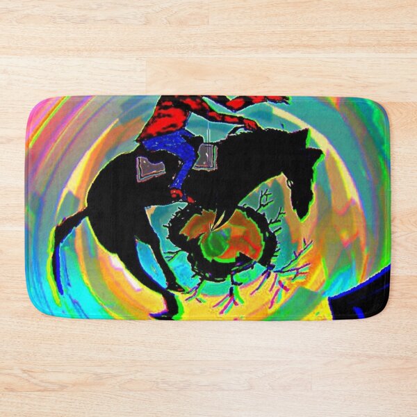 Artikelvorschau, Bucking Bronco Surrealismus Art.-Nr entworfen und verkauft von EJCairns.