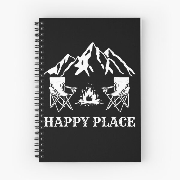 Item preview, Happy Place Camp Ground (White) designed and sold by LifeNonchalant.