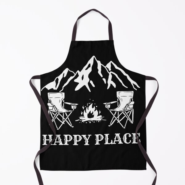 Item preview, Happy Place Camp Ground (White) designed and sold by LifeNonchalant.