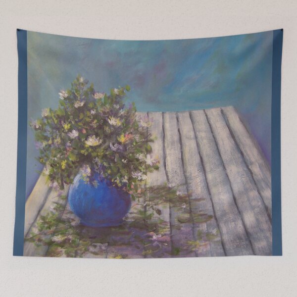 Item preview, Wildflowers on a Wood Table AC141213  designed and sold by CSteenArt.