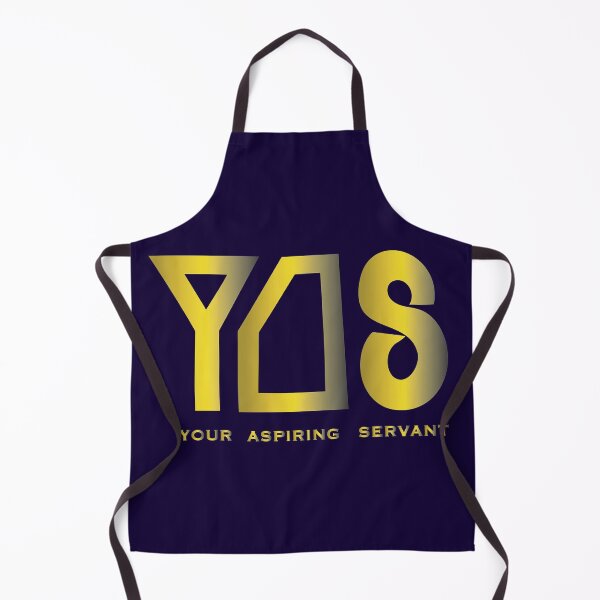 Item preview, YAS-Your Aspiring Servant Collection - Gold on RoyalBlue Letters designed and sold by The-YAS-Shop.