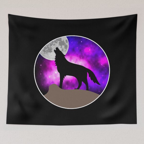 Item preview, Galaxy Wolf designed and sold by MythicalSticker.