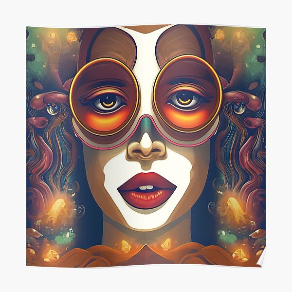 Abstract Dreamscape #1 Poster