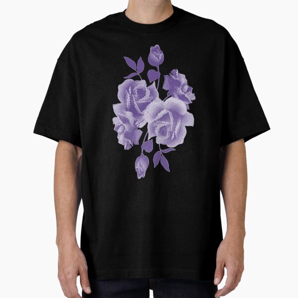 Item preview, Pantone Colour of the Year 2018 ULTRA VIOLET  Pixel Roses designed and sold by ozcushions.