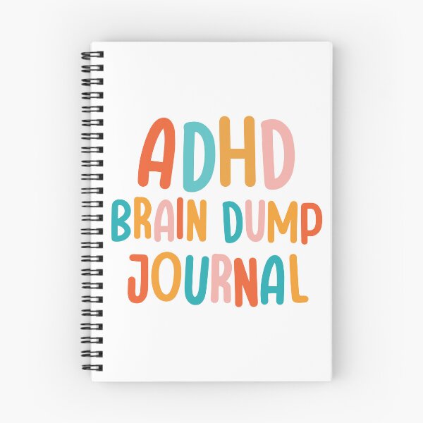 Artikelvorschau, ADHS Brain Dump Journal entworfen und verkauft von LilybugDesign.
