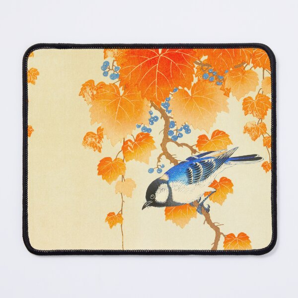 Item preview, OHARA KOSON HD - Great tit on paulownia branch (1925 - 1936)  designed and sold by Go Logo Designs.