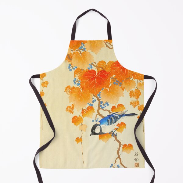 Item preview, OHARA KOSON HD - Great tit on paulownia branch (1925 - 1936) designed and sold by Go Logo Designs.