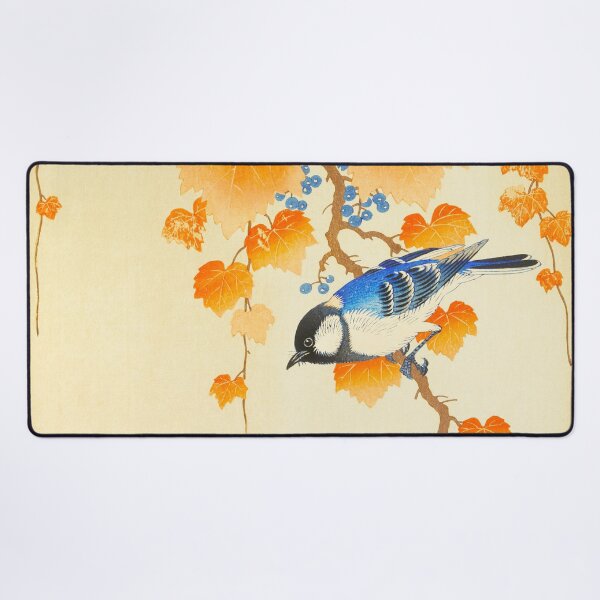 Item preview, OHARA KOSON HD - Great tit on paulownia branch (1925 - 1936)  designed and sold by Go Logo Designs.