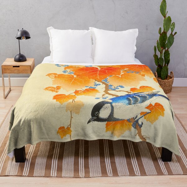Item preview, OHARA KOSON HD - Great tit on paulownia branch (1925 - 1936)  designed and sold by Go Logo Designs.