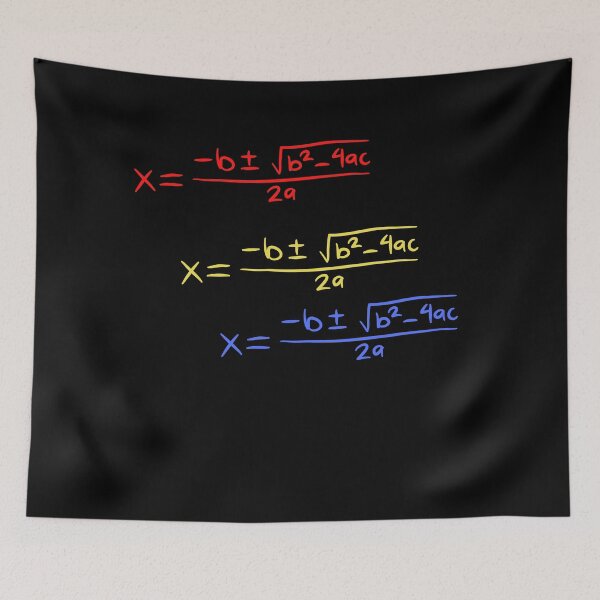 Item preview, QUADRATIC FORMULA designed and sold by Swooncake Press.