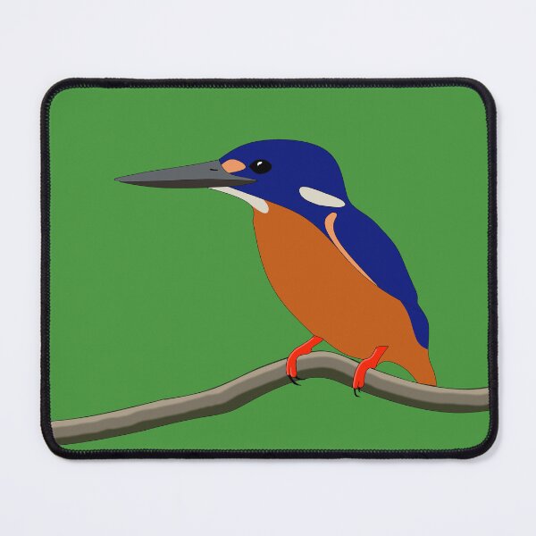 Item preview, Azure Kingfisher designed and sold by CairnsBirders.