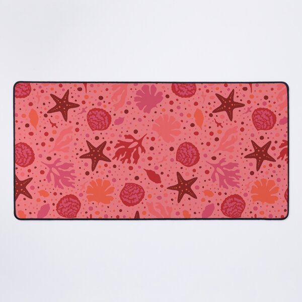Item preview, Ocean lover with Our Ocean-Inspired Red and pink Aesthetic, sea coral, sealife, red hues, orange, dark designed and sold by blomastudios.