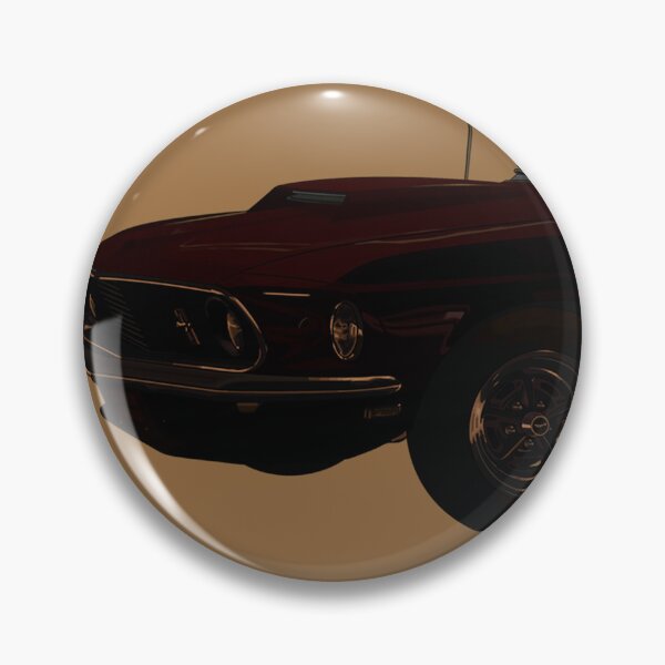 Item preview, Ford Mustang Boss 429 Round designed and sold by Dasignerrr.