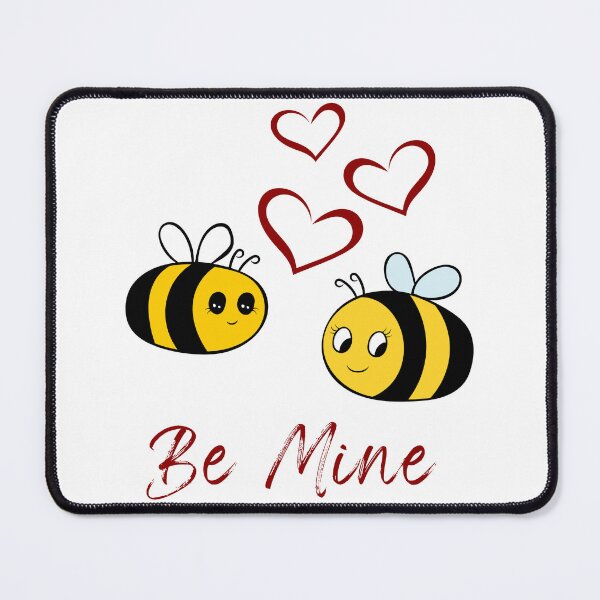 Item preview, Cute valentines day romantic illustration featuring my bees designed and sold by DesignsByMadiha.