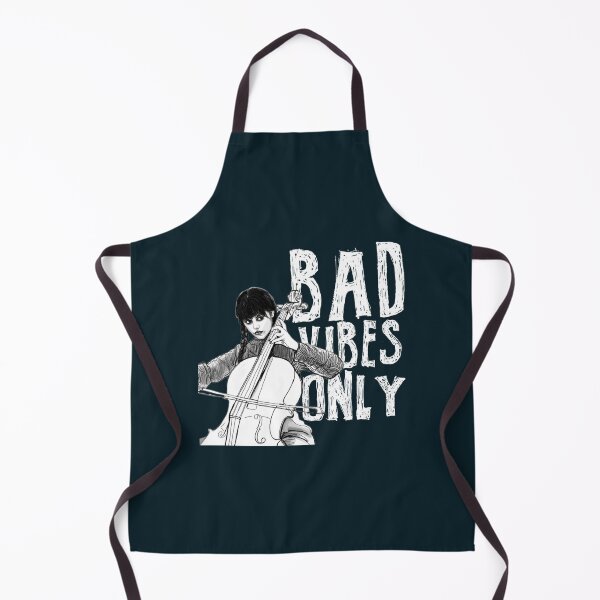 Item preview, Wednesday Addams Bad Vibes Only Pullover Hoodie designed and sold by spurtcast3.