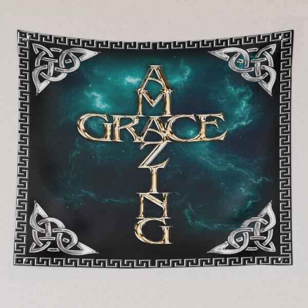 Item preview, cross design as "amazing grace" designed and sold by BAYIDESIGNER.