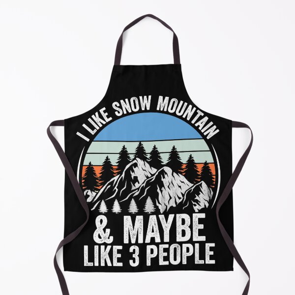 Item preview, I Like Snow Mountain And Maybe Like 3 People Hiking, Camping T-Shirt designed and sold by KGN CREATIVITY.