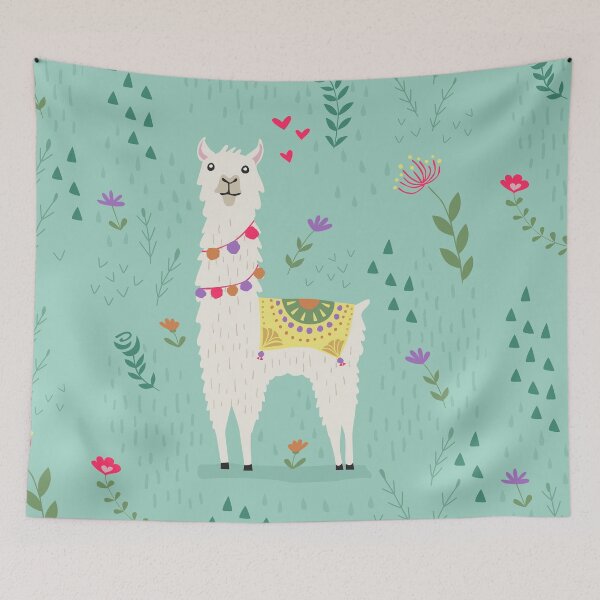Item preview, Llama festiva designed and sold by latheandquill.