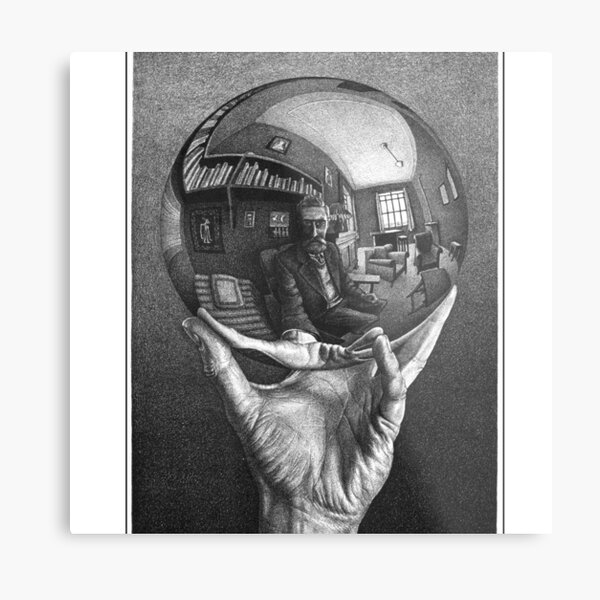 Escher Metal Print