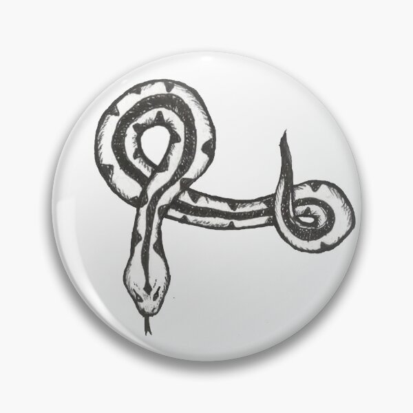 Item preview, Snake in black and white by A. Kyzar designed and sold by PrinceotheHouse.