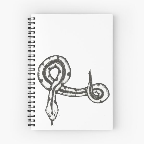 Item preview, Snake in black and white by A. Kyzar designed and sold by PrinceotheHouse.