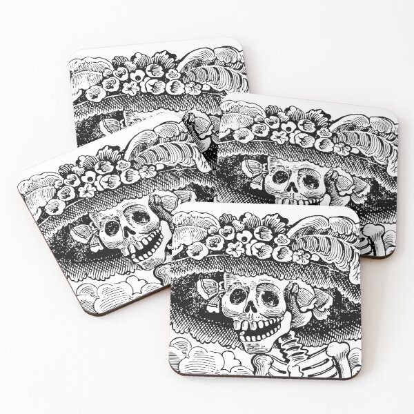 Item preview, La Calavera Catrina designed and sold by Not Too Shoddy.
