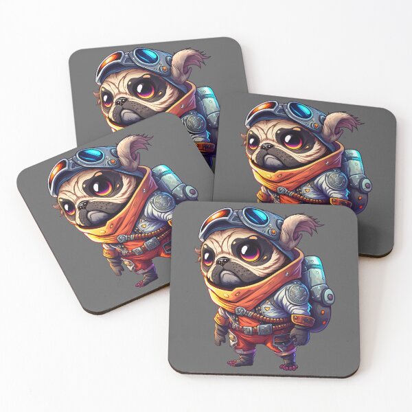 Item preview, Pug Pirates In Space 1 designed and sold by TheSillySartor.