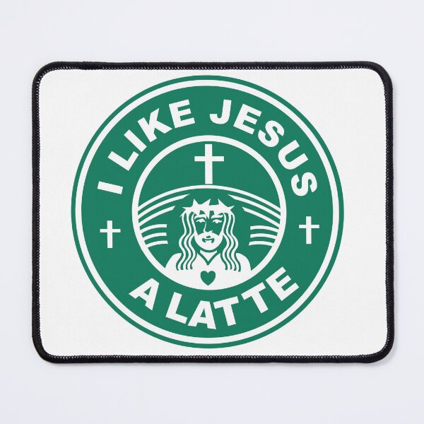 Item preview, I Like Jesus A Latte designed and sold by BoldLens.