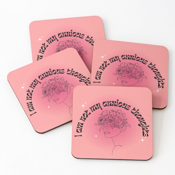 Item preview, I am Not My Anxious Thoughts l Nurturing Mind designed and sold by GabbyC03.