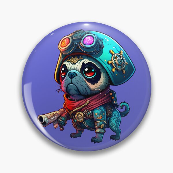 Item preview, Pug Pirates In Space 2 designed and sold by TheSillySartor.