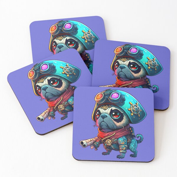 Item preview, Pug Pirates In Space 2 designed and sold by TheSillySartor.