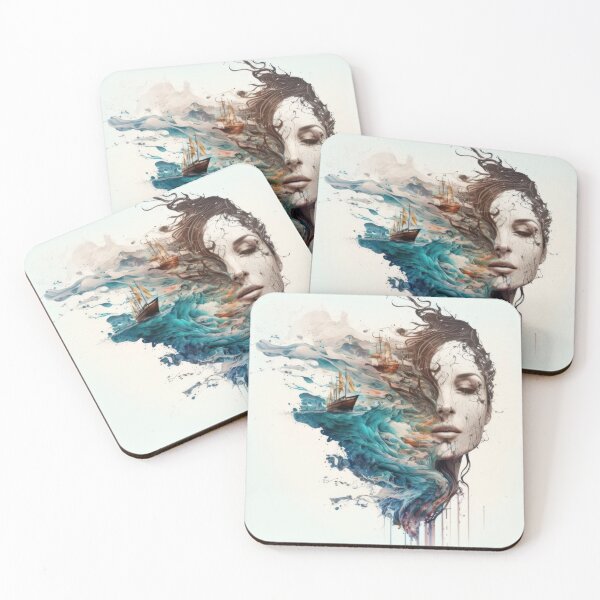 Item preview, Angel at Sea designed and sold by illstaticart.