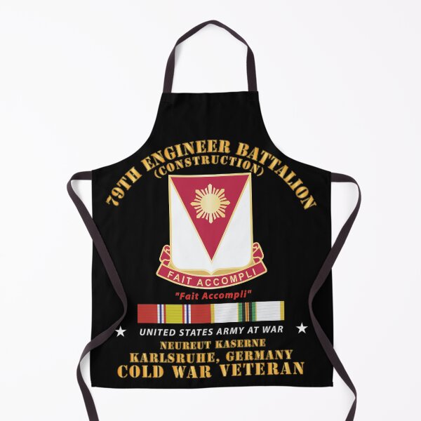 Item preview, Army - 79th Engineer Bn - Karlsruhe, GE w COLD SVC X 300 designed and sold by Military Insignia Products.
