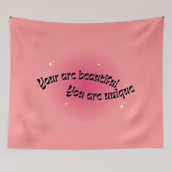 Item preview, You are Beautiful l You are Unique designed and sold by GabbyC03.