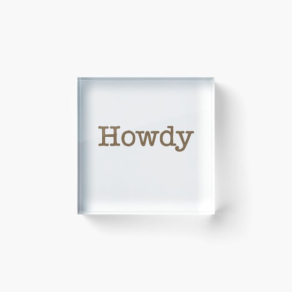 Item preview, Howdy designed and sold by MusicTime12.