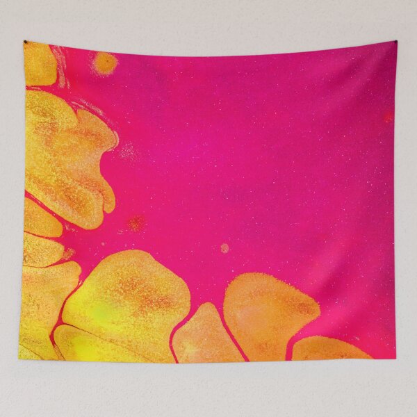 Item preview, Flux of Gold 1  - Original Fluid Acrylic Abstract Painting designed and sold by lumino-one.