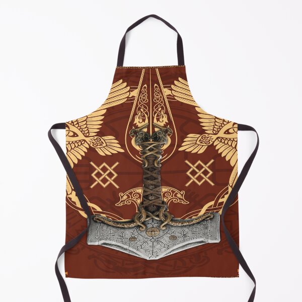 Item preview, Viking design with The Symbol of Guidance & Thor's hammer designed and sold by BAYIDESIGNER.
