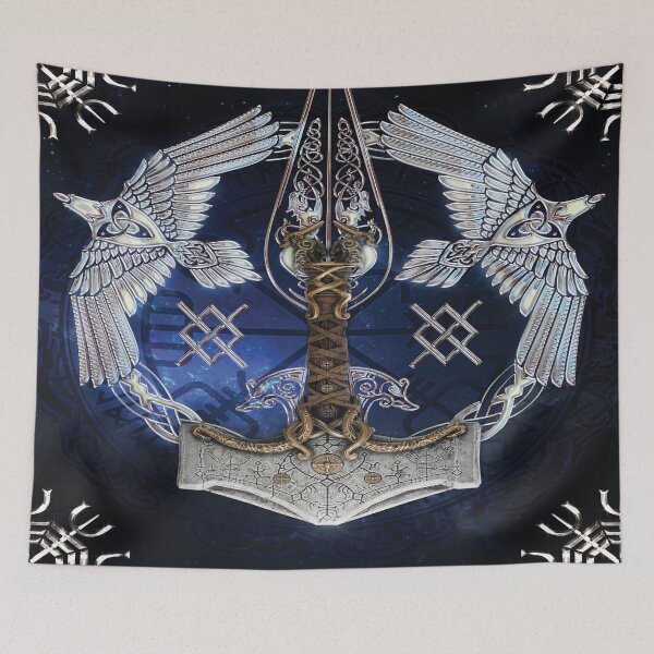Item preview, Viking design with Vegvisir Symbol & Fanart designed and sold by BAYIDESIGNER.
