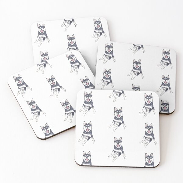 Item preview, Goofy Alaskan Klee Kai  designed and sold by rita-andi.