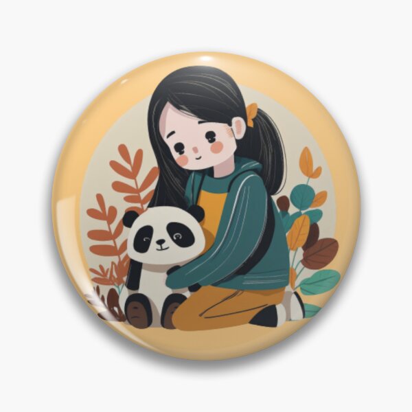 Item preview,  A girl who loves Pandas designed and sold by Uppercreate.