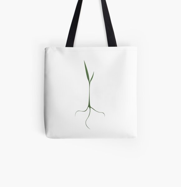 Fresh Sprout All Over Print Tote Bag