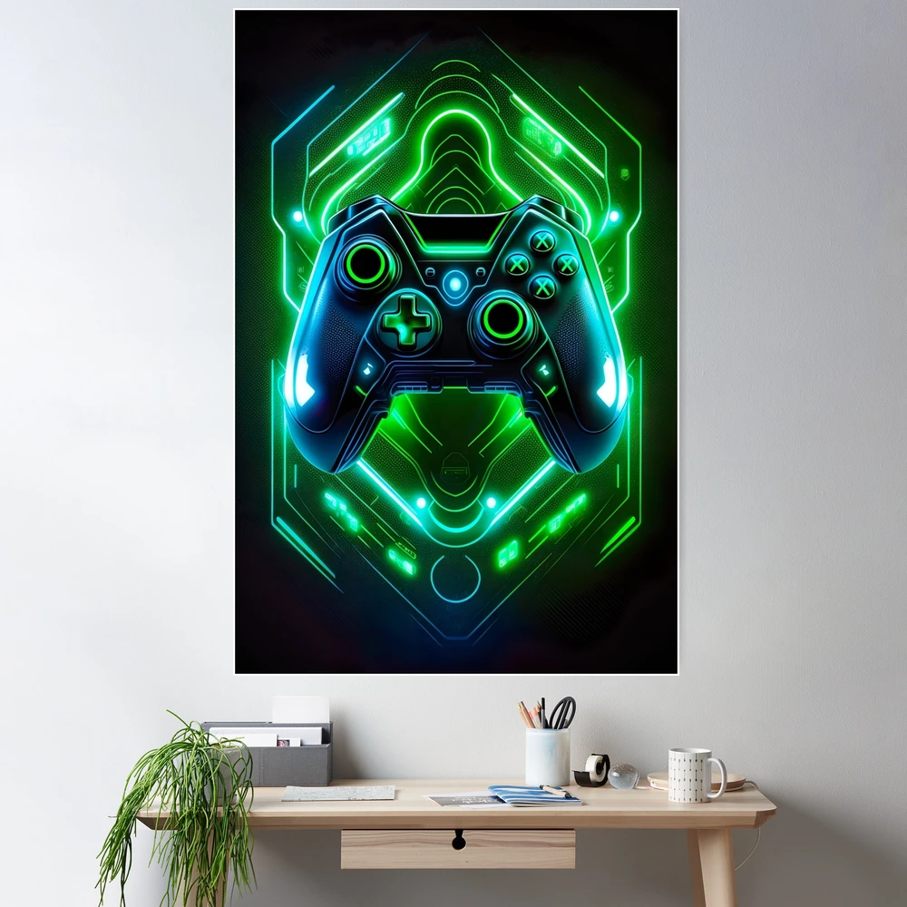 2022 Xbox Elite Series 2 Controller Core Framed Print Ad/Poster Video Game  Art