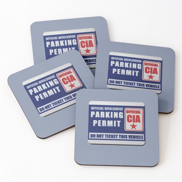 Item preview, Official Intenational CIA Parking Permit Dont Ticket This Vehicle  ` designed and sold by JaydenwButcher.