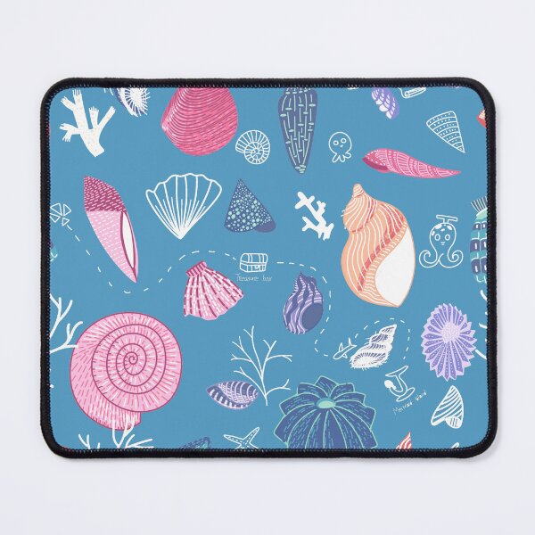 Item preview, Sea shell and teasure map design designed and sold by Daizydrawshop.