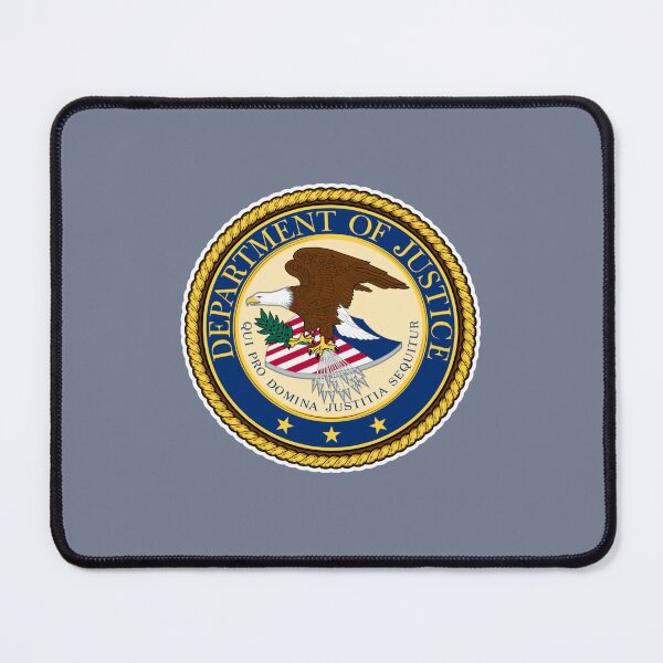 Item preview, THE DEPARTMENT OF JUSTICE STICKER AND DOJ STICKER designed and sold by JaydenwButcher.