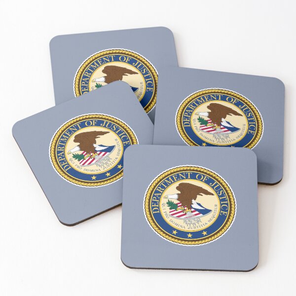Item preview, THE DEPARTMENT OF JUSTICE STICKER AND DOJ STICKER   designed and sold by JaydenwButcher.